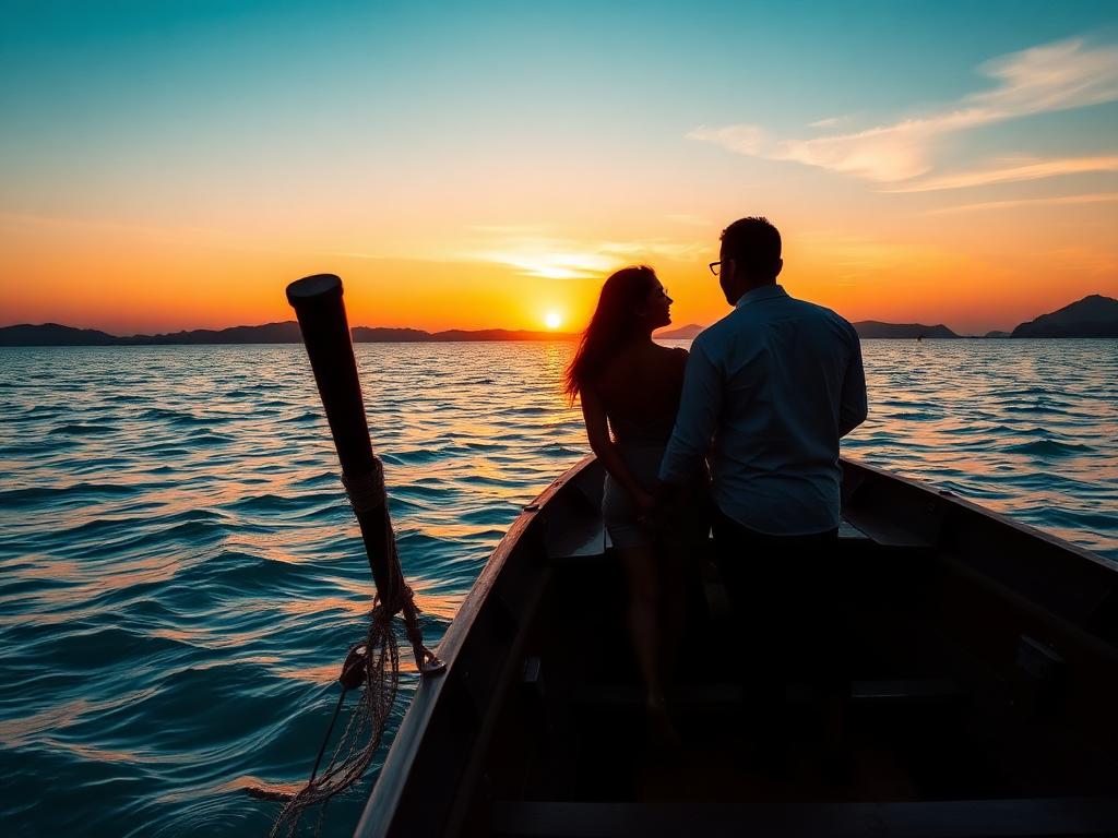 Honeymoon travel style in the Andaman Islands